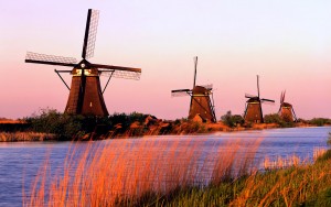 Molens aan de Kinderdijk (Kinderdijk Windmills)
